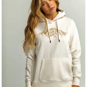 The North Face Cream Hoodie